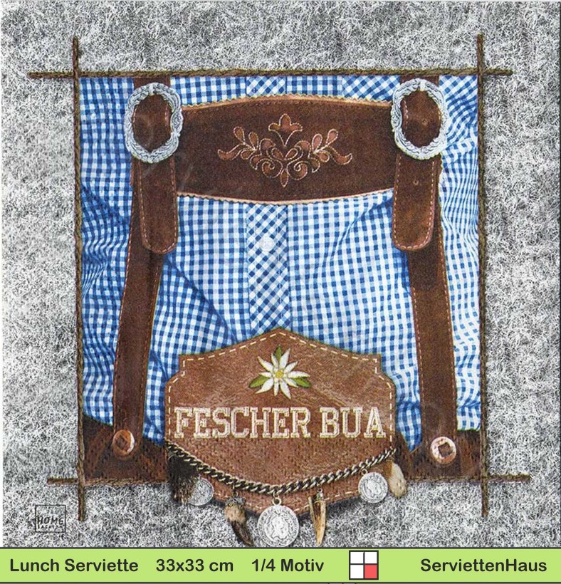 Deutschland - Bayern - Auf der Wiesn - 1 Lunch Serviette